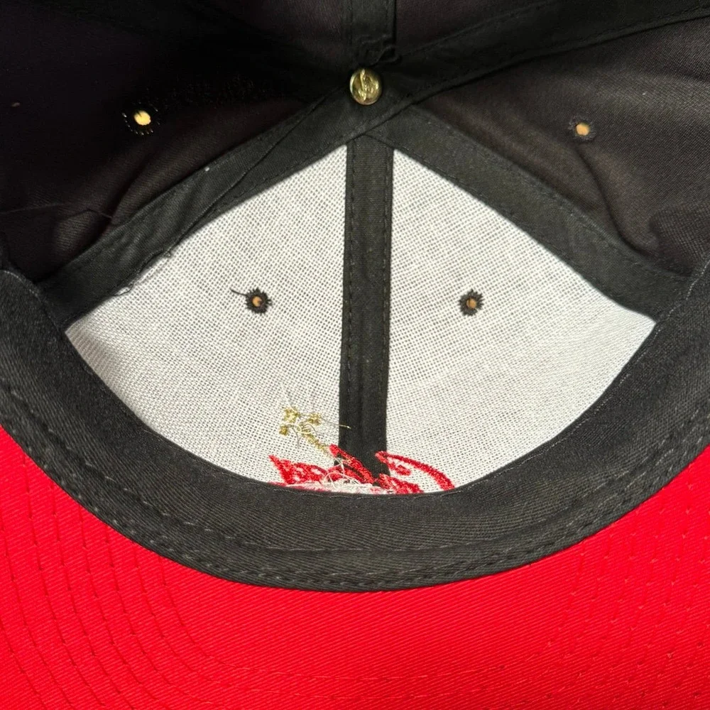 Vintage Galaxy Diner Snapback‎ Trucker Hat Black Red